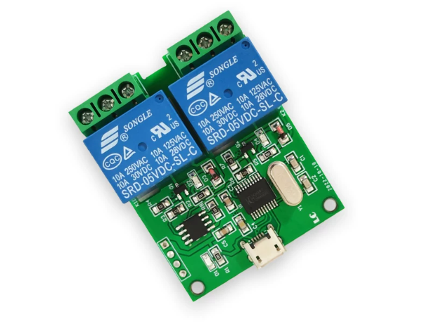 USB relay control PCBA